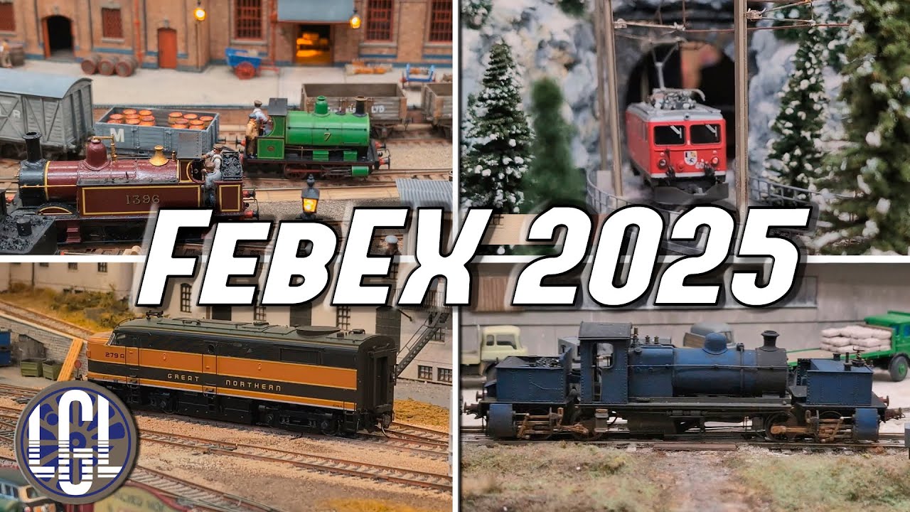 Over 40 minutes of Model Railways at FebEX 2025!