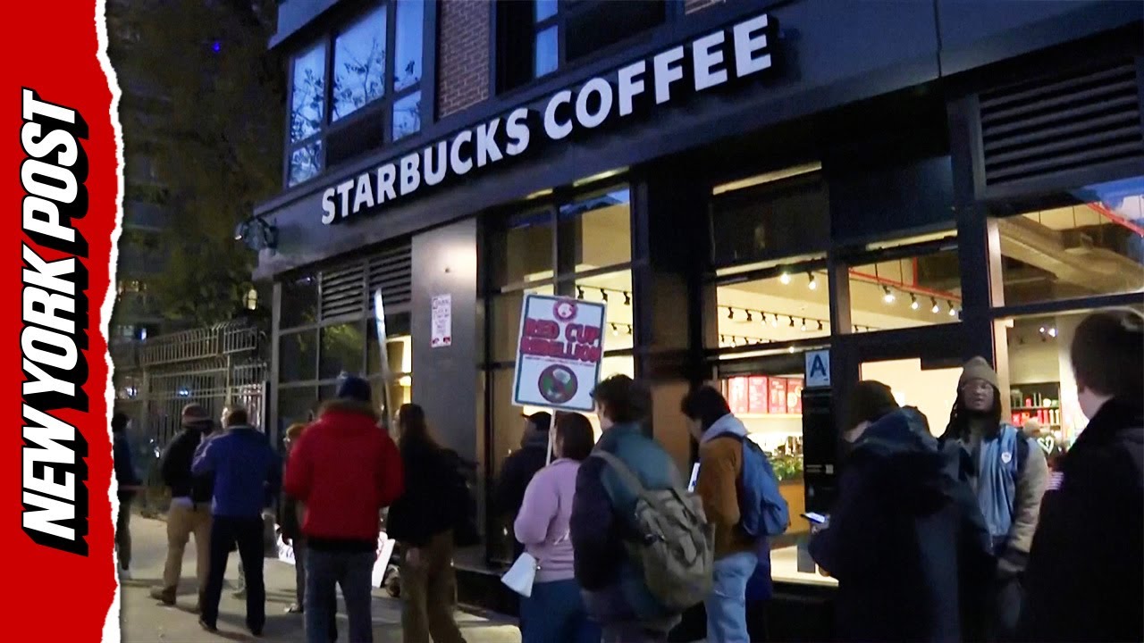 Работники Starbucks начинают забастовку в 65 магазинах США в день пиковой активности компании