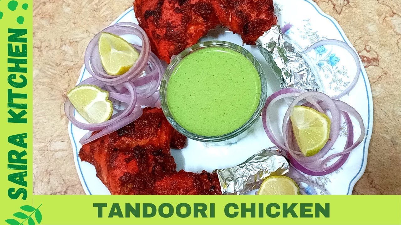 Tandoori Chicken Recipe Restaurant Style || with English Sub Title || Saira Kitchen