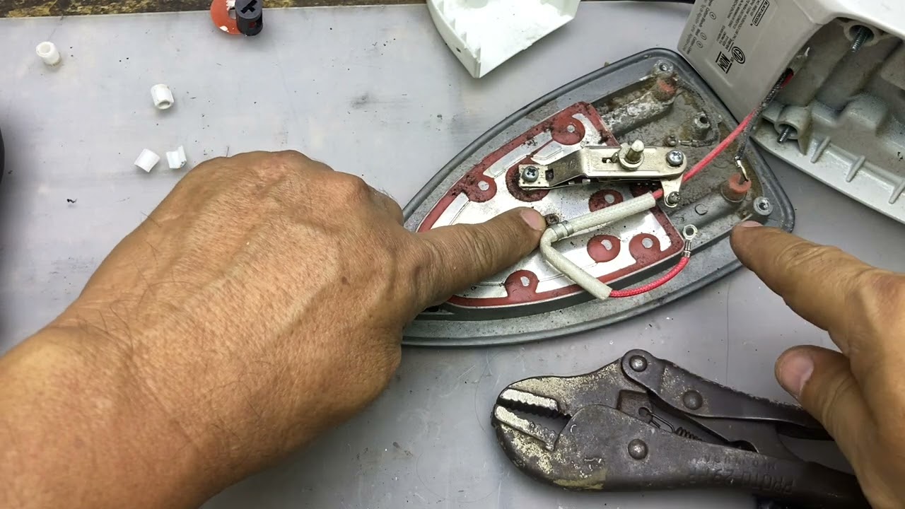 Como desarmar y armar plancha black decker para revisión y diagnóstico con final inesperado