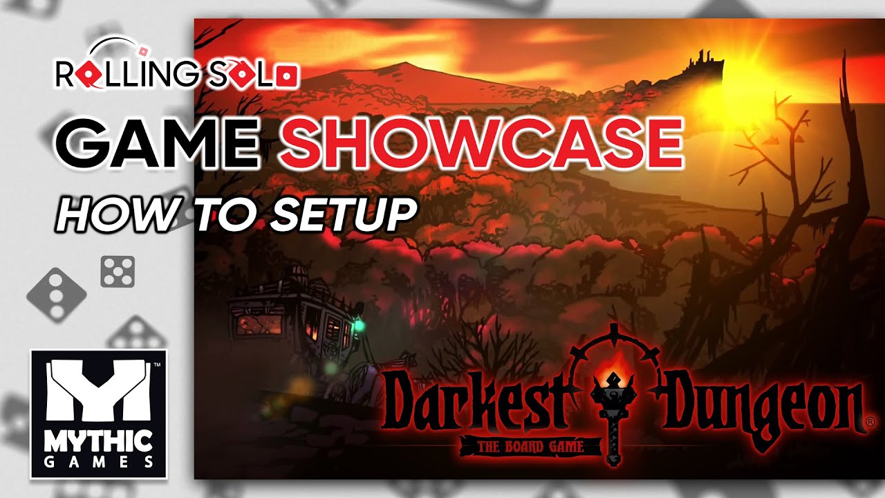 Darkest Dungeon: The Board Game | Одиночное прохождение | Как начать