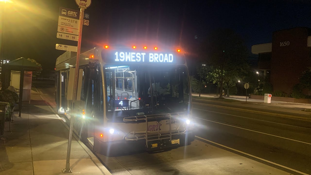 Full Ride: GRTC Rt. 19: EB to Willow Lawn Via West Broad Street