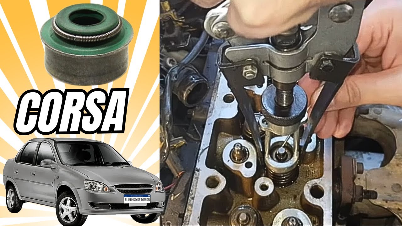Cómo Cambiar Retenes de Válvulas SIN SACAR LA TAPA (Chevrolet Corsa)