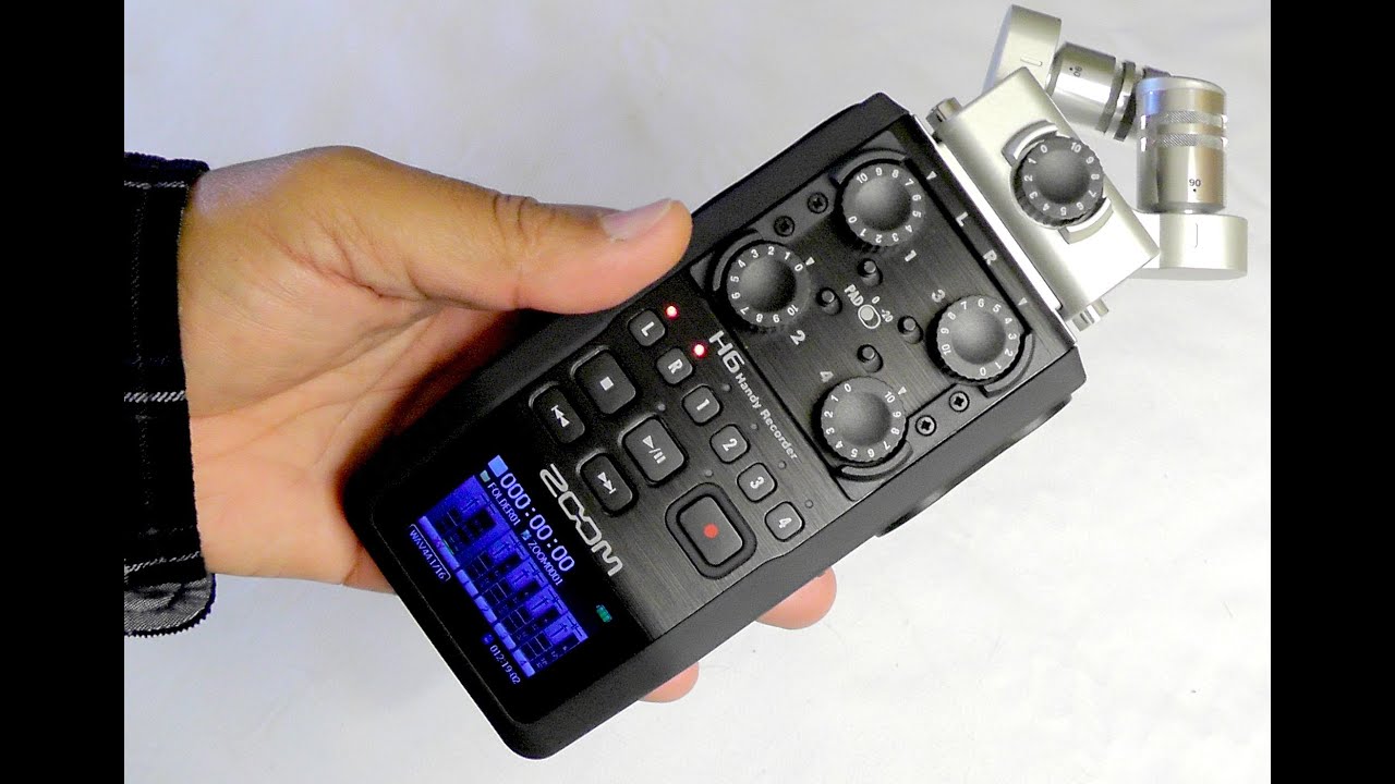 Zoom H6 Handy Recorder - superb 6 track audio recorder in your pocket [Review]