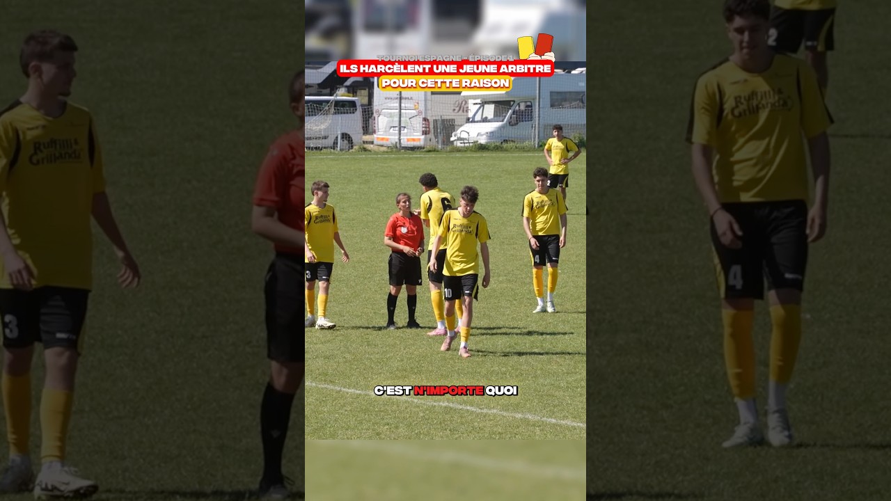 Un joueur expuls&eacute; P&Egrave;TE UN CABLE sur une arbitre 😱🤬