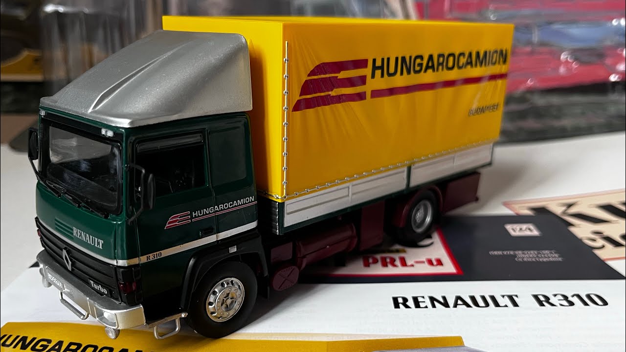 Truck Renault R310 Hungarocamion Kultowe Ciężar&oacute;wki z epoki PRL-u 1/43 diecast model DeAgostini 
