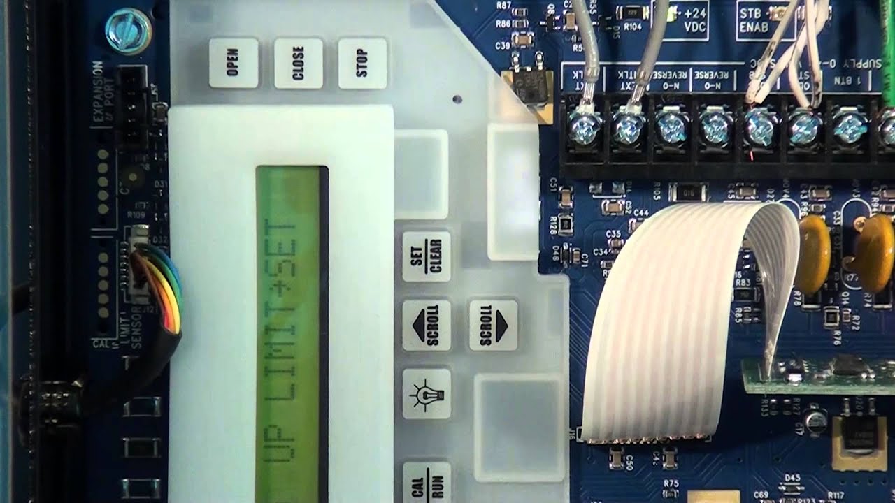 Initial Set Up Programming for Standard or Heavy Duty Commercial Operator