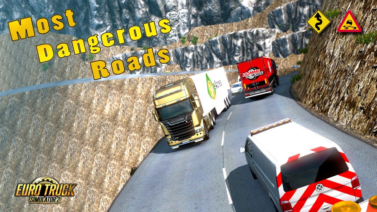 ETS2 1.37 | Death Road - ROTA F.G Map v 1.2