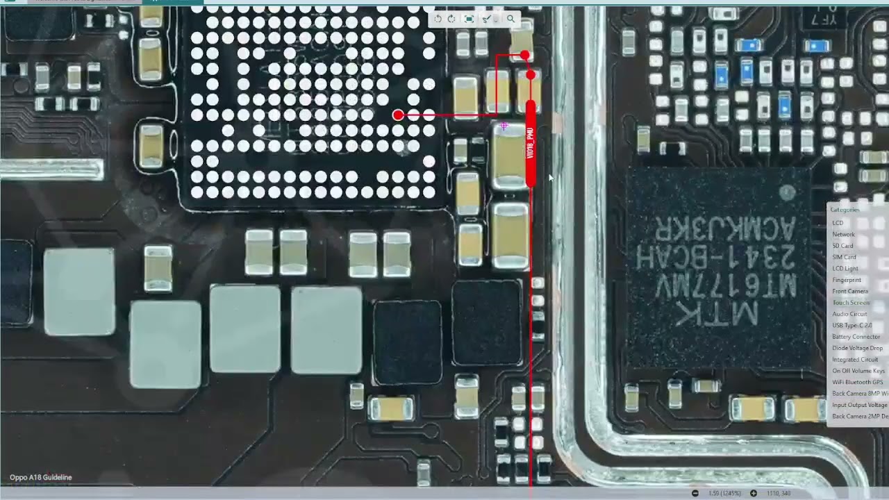 Oppo A18 CPH2591 Full Block Diagram