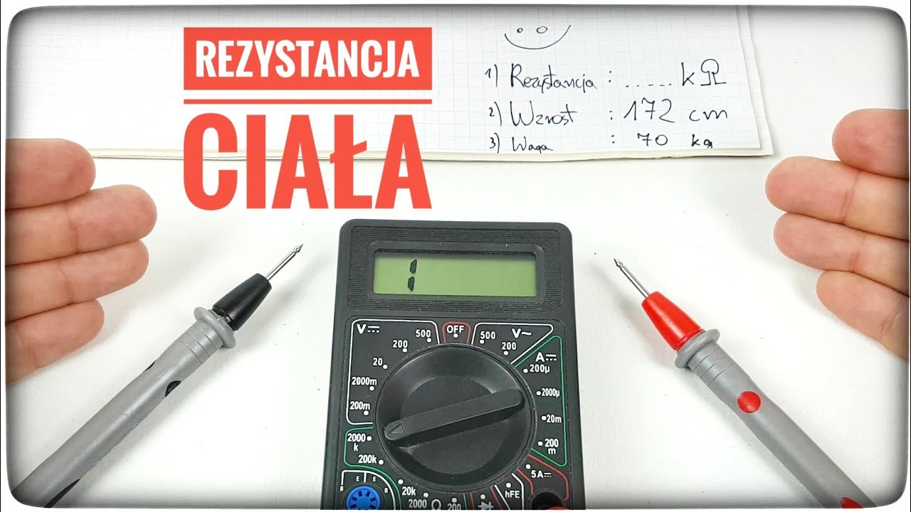 Jak zmierzyć rezystancję swojego ciała miernikiem | ForumWiedzy