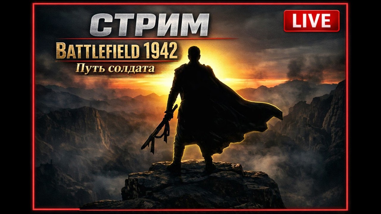 СТРИМ №1 — Battlefield 1942: Путь солдата