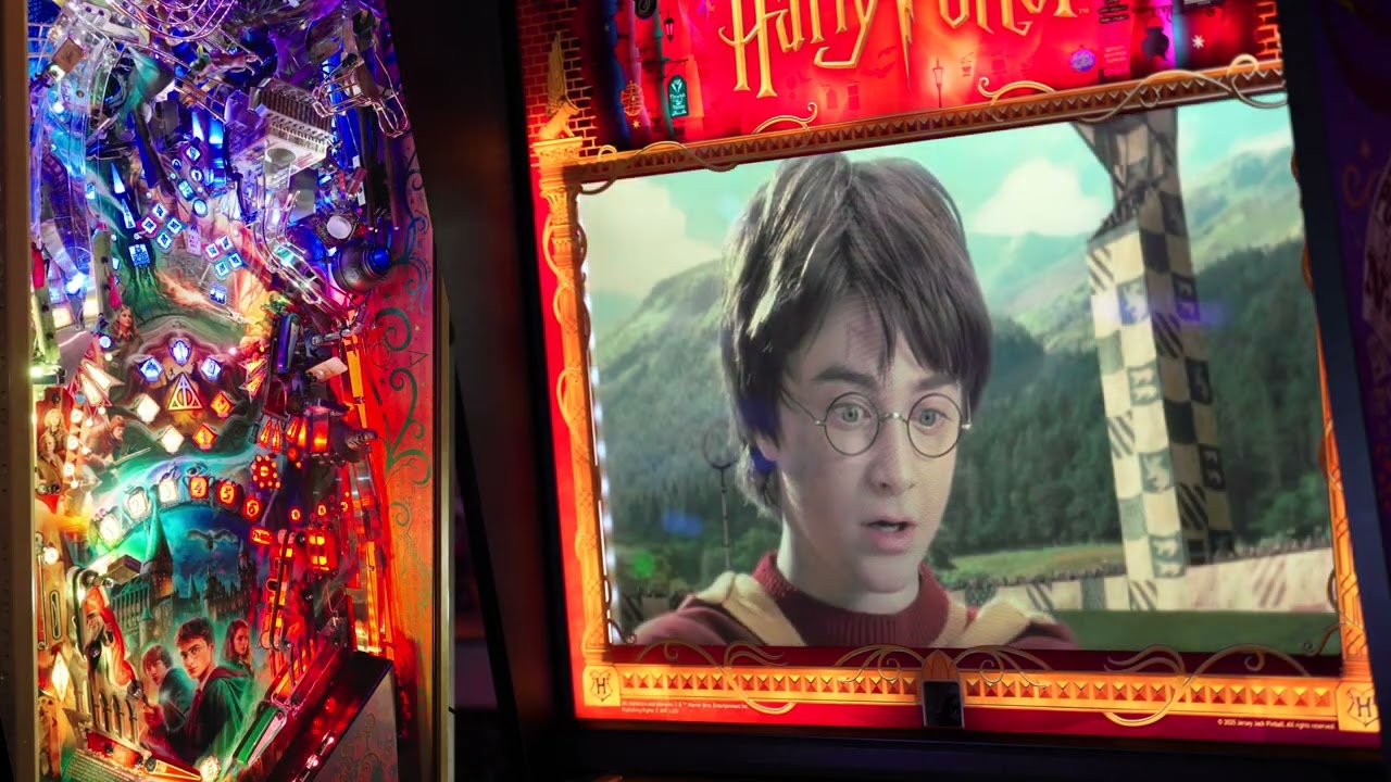 Harry Potter Pinball Gameplay at OnTilt! | First Look Jersey Jack Pinball