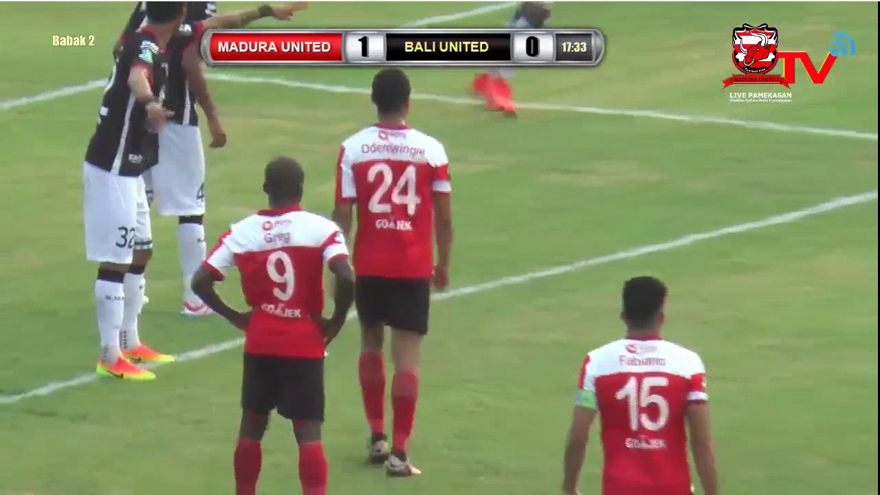 Cuplikan Gol Kemenangan Madura United vs Bali United