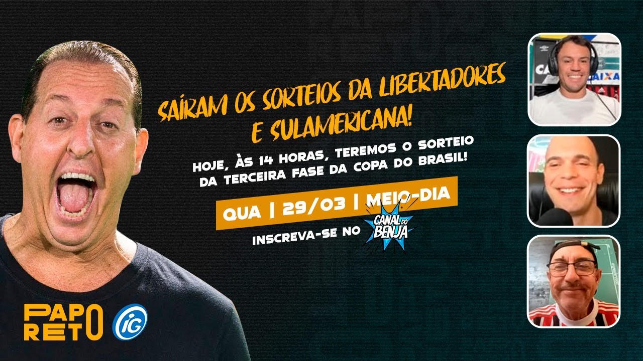 Papo Reto com Benja, Gladiador, Mano e Véio - Ep. 110 - 29/03/23