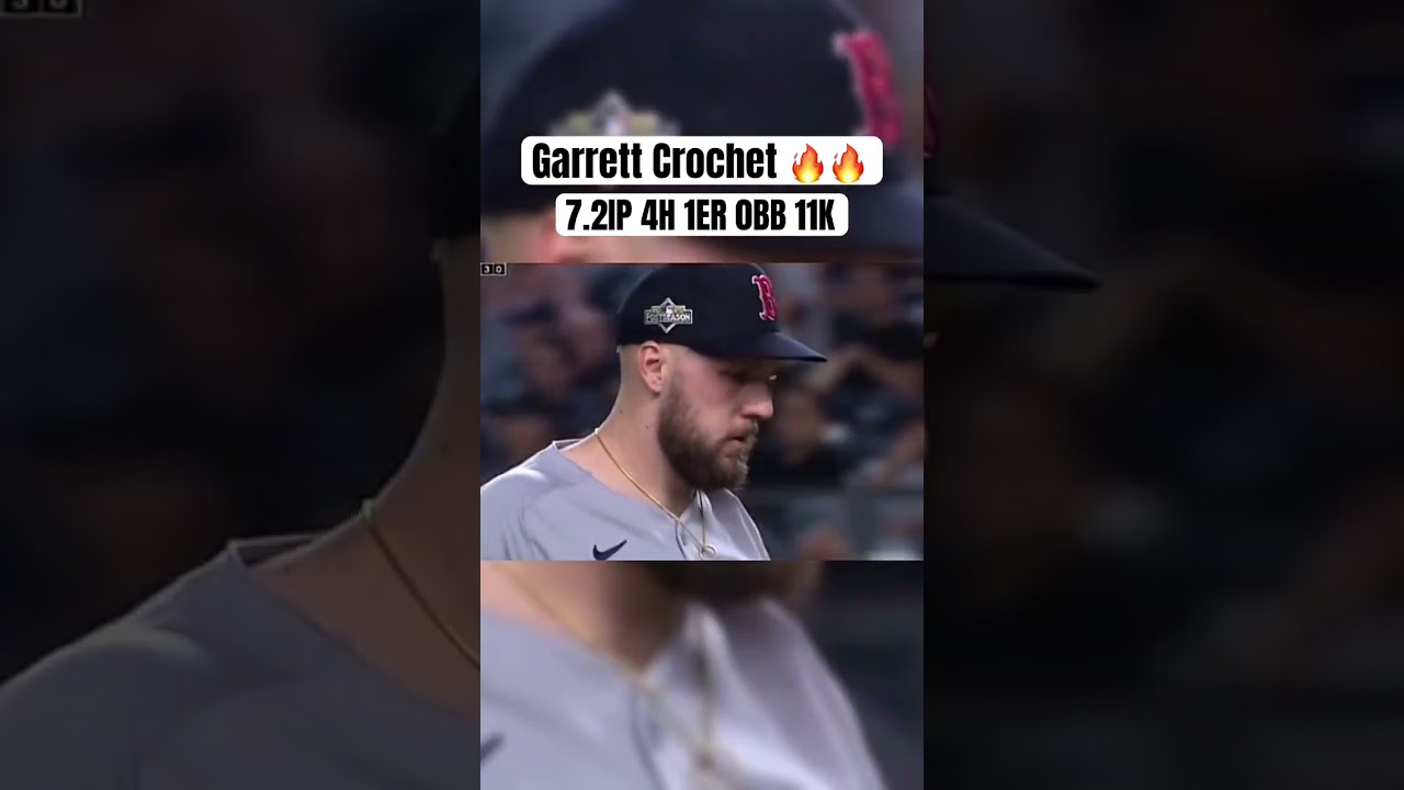 Garrett Crochett estuvo 🔥🔥 #mlb2025 #grandesligas #postemporada #nyyankees #redsoxbaseball