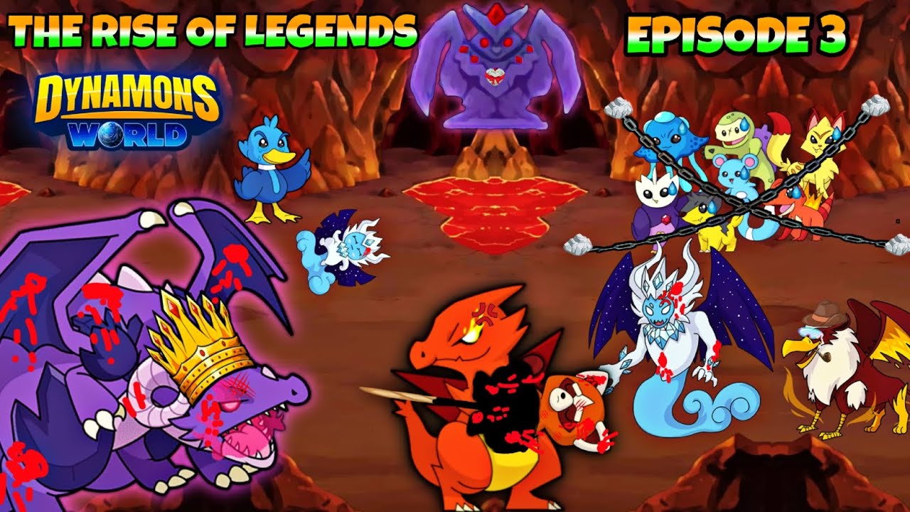 The Rise Of Legends Episode 3 🤯|End Of Apatite Legend In Dynamons World 😱