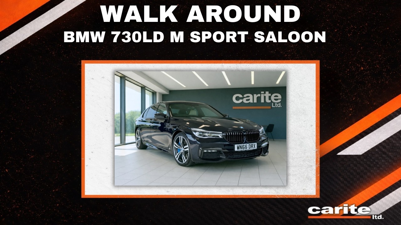 BMW 730LD M Sport Saloon - walk around