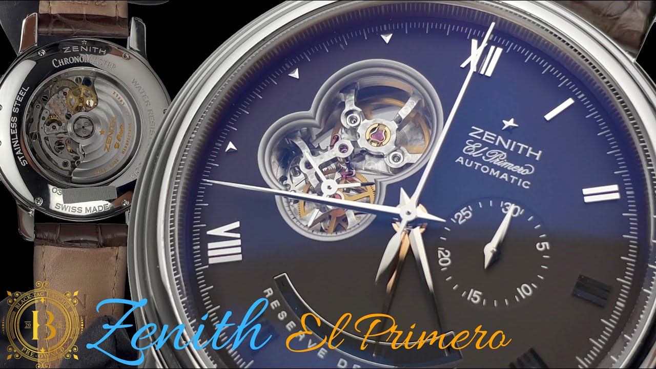 Zenith Chronomaster XXT Open Brown Dial 03.1260.4021/72.C551