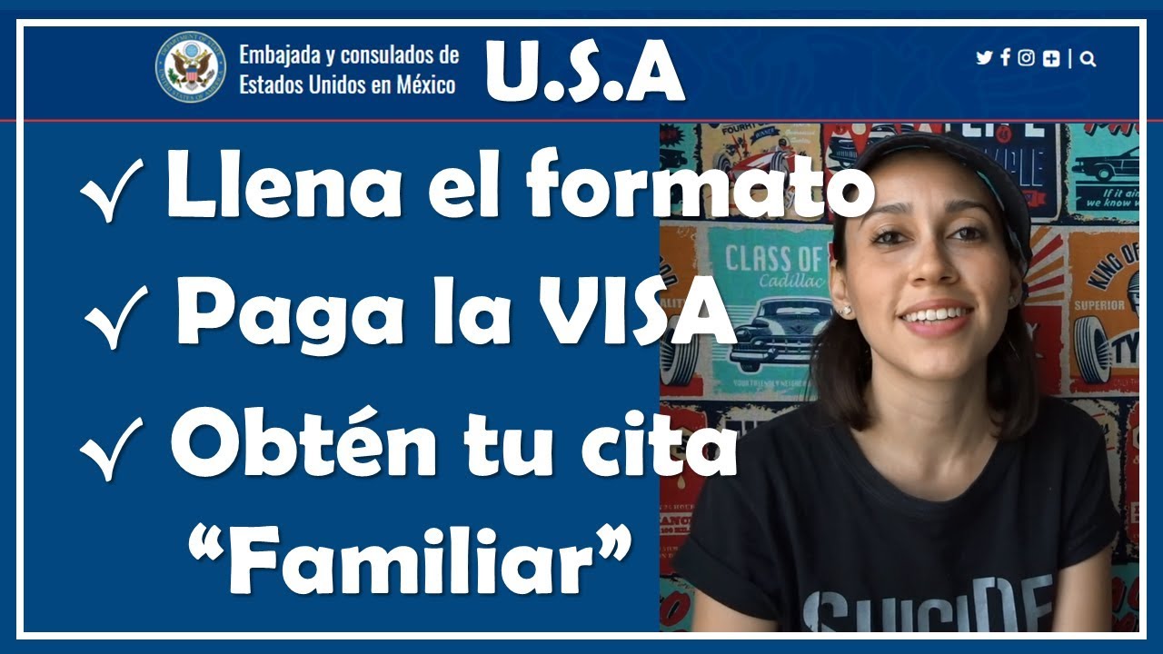 COMO LLENAR EL FORMATO DS-160 VISA AMERICANA