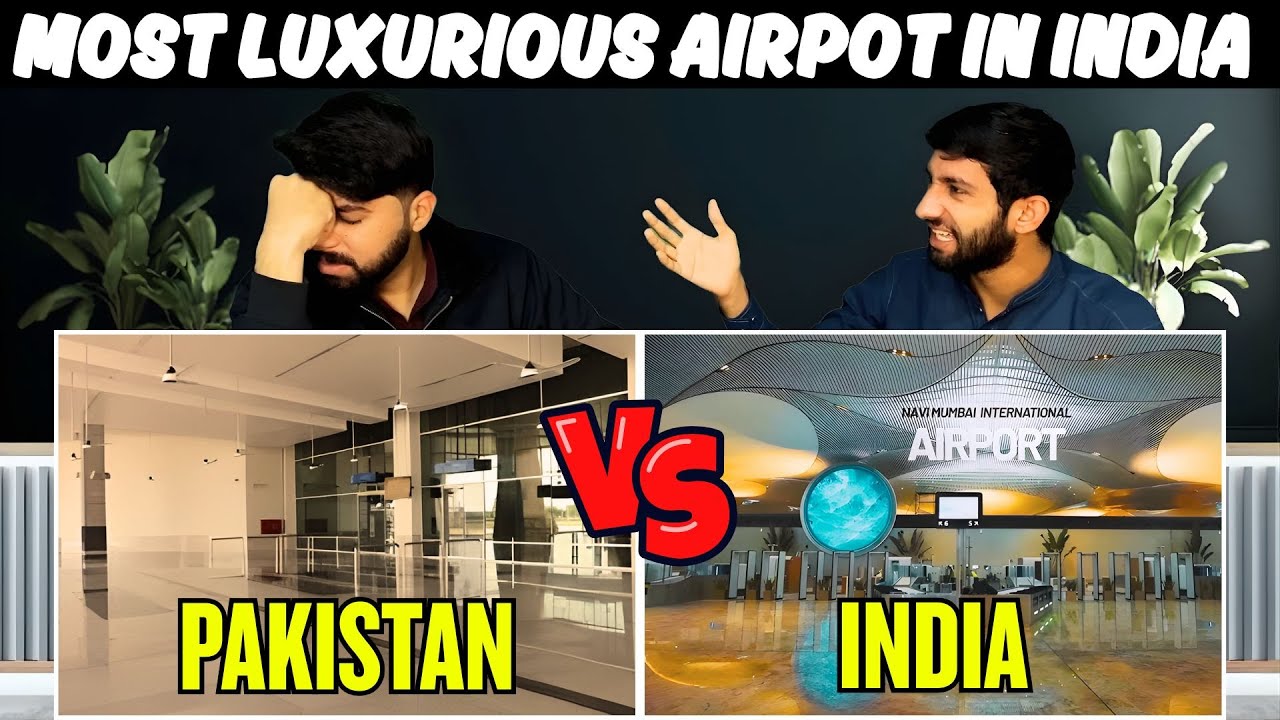 Reaction On Pakistani Airport vs Indian Airport Comparison | सच्चाईPakistani Reaction  🔥
