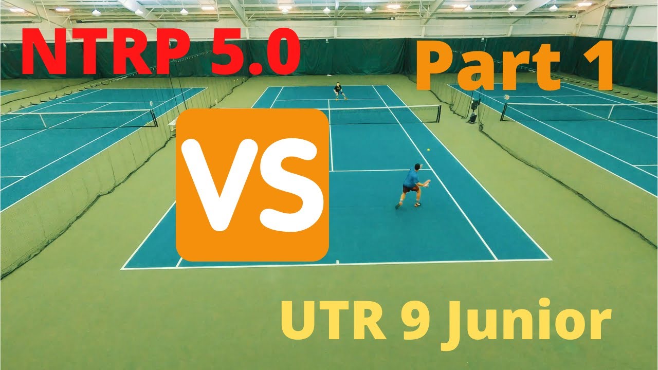 NTRP 5.0 (UTR 9) vs HS Freshman (UTR 9)  Part 1