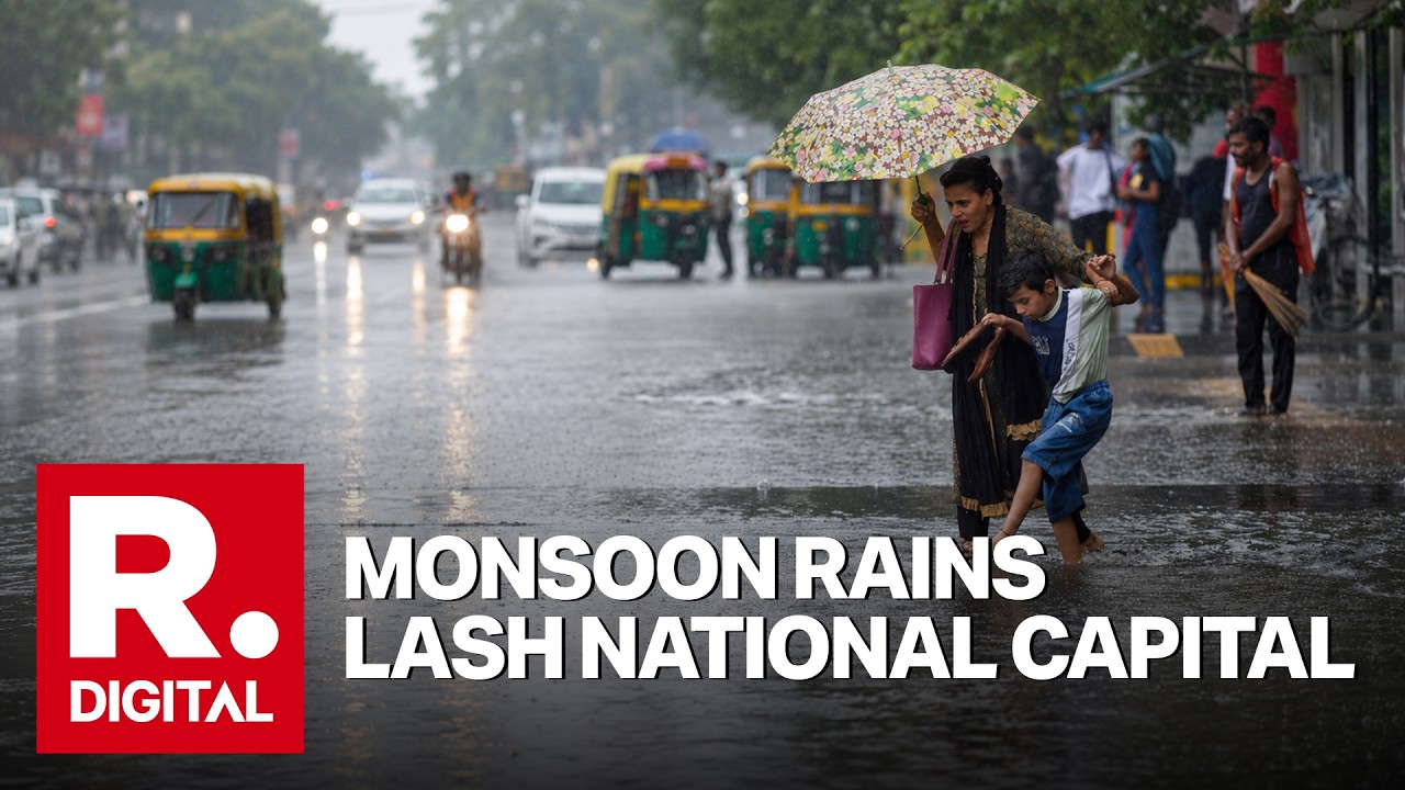 Delhi-NCR Paralyzed By Severe Thunderstorms: IMD Issues Red Alert As City Streests Get Flooded