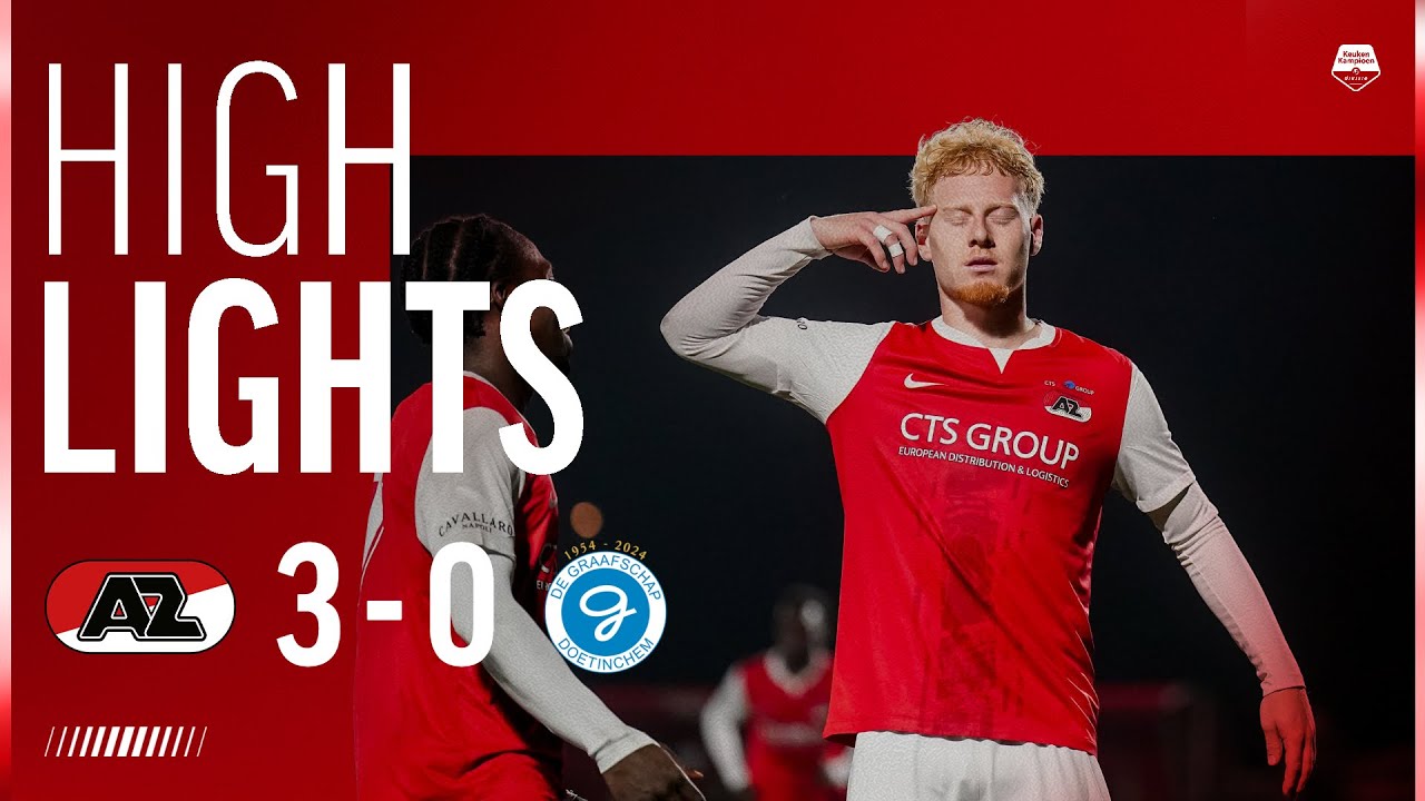 🫡 Impressive performance! | Highlights Jong AZ - De Graafschap