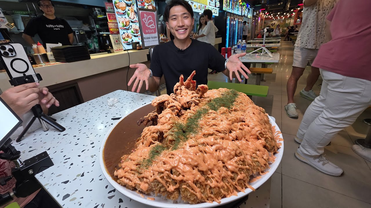 9KG Mentaiko Curry Rice Challenge!