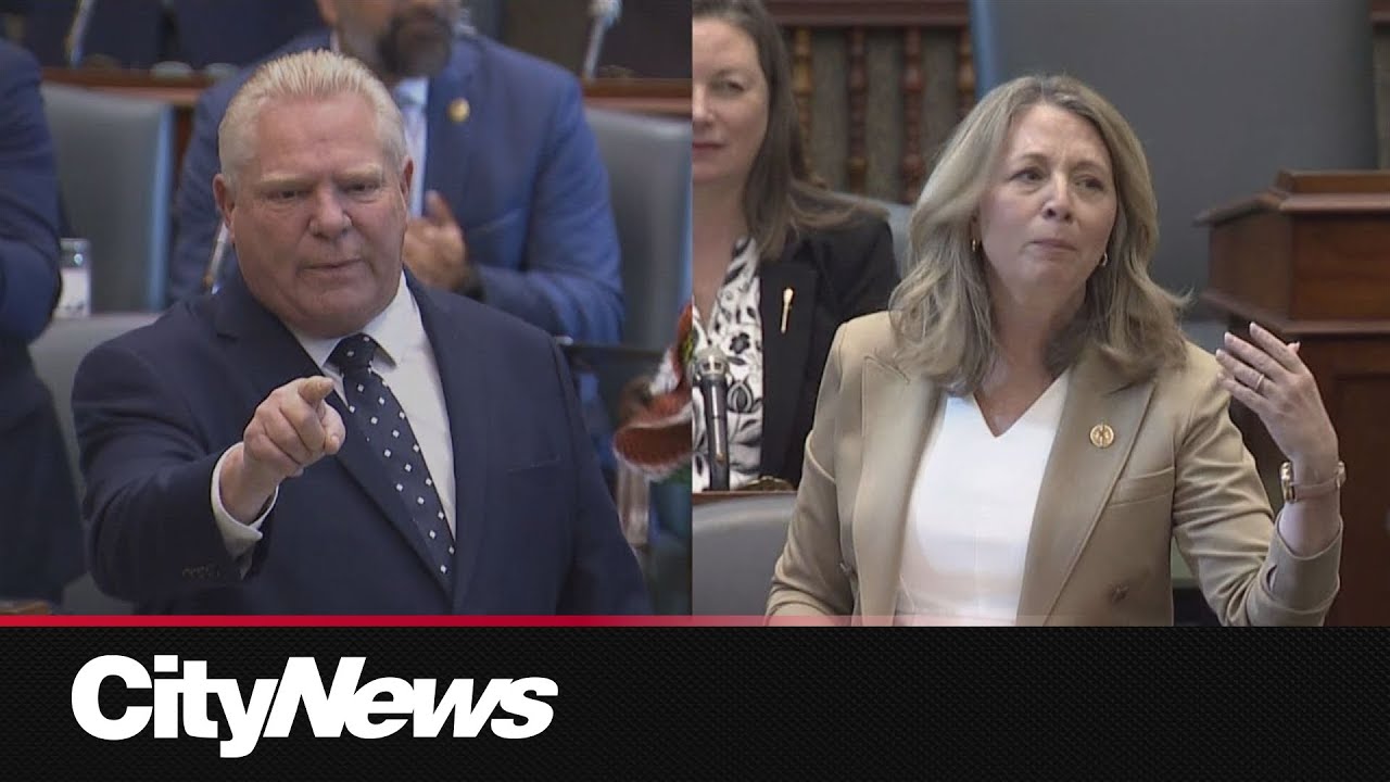 'You'll never be premier!': Ford and Stiles have heated exchange at Queen's Park