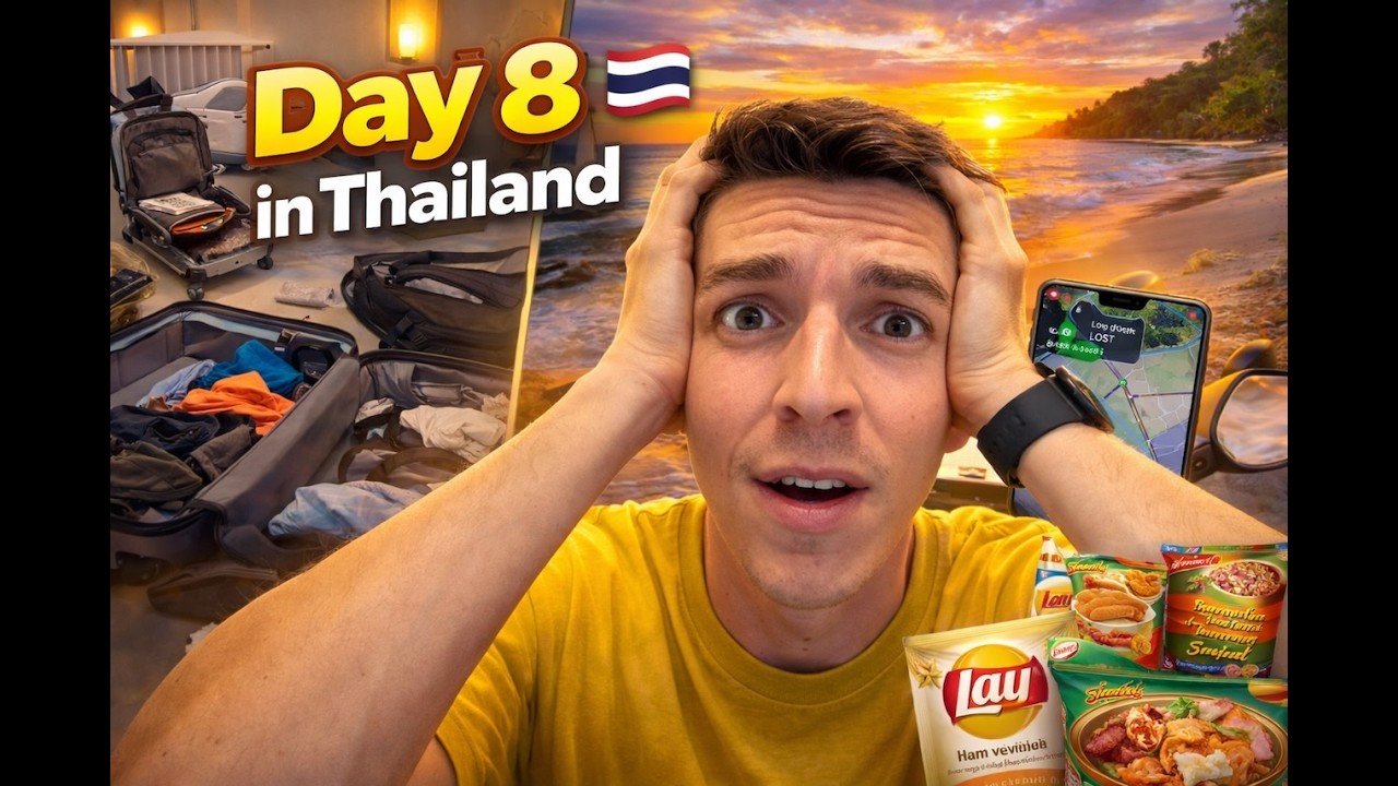 Day 8 in Phuket, Thailand 🇹🇭 | New Airbnb... Then I Got Lost at Night 😅