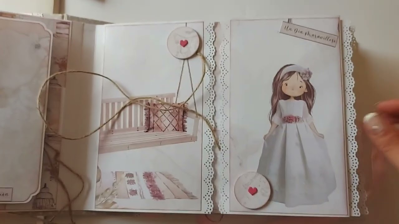 Álbum de comunion y libro de firmas