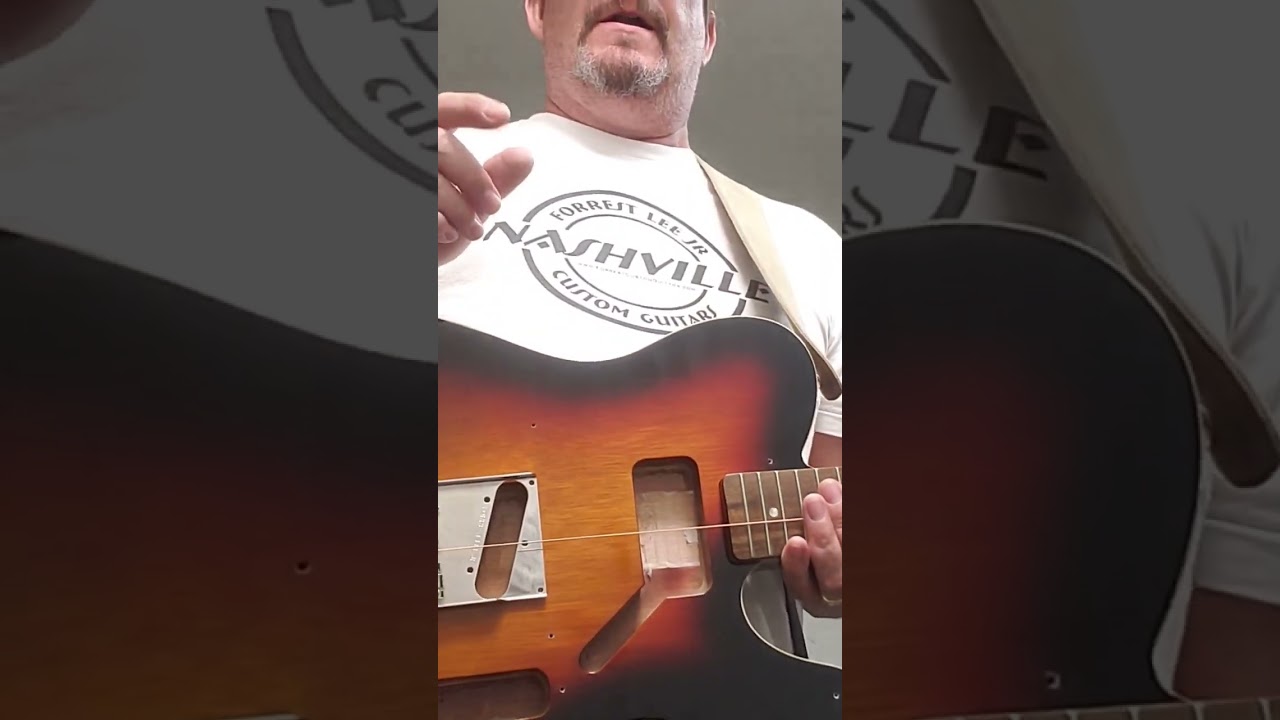 Fender Double Bender Baritone Telecaster Install- Proof Of Concept by Forrest Lee Jr Custom Guitars