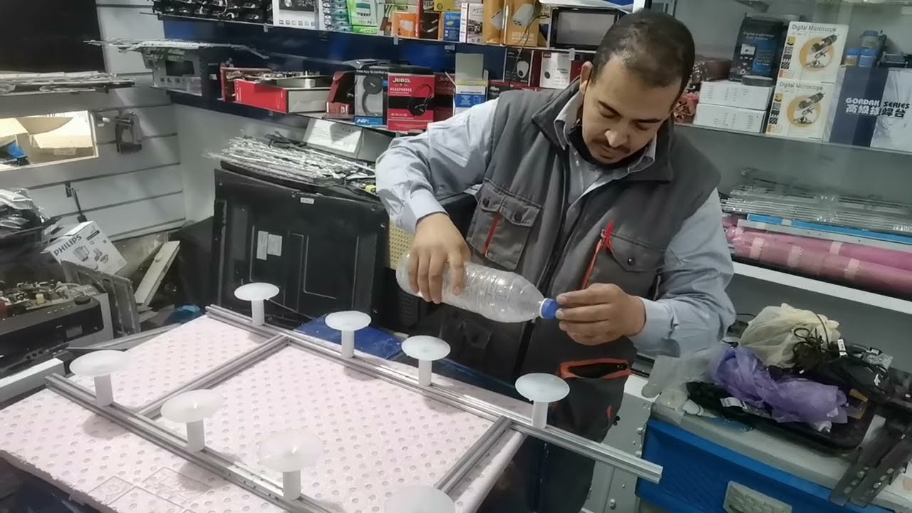 كيفية رفع بنال 55بوصة بكل سهولة