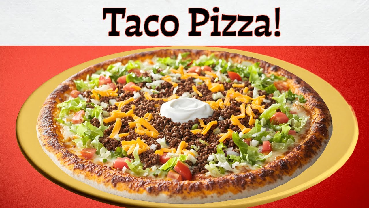 Taco Pizza Recipe!