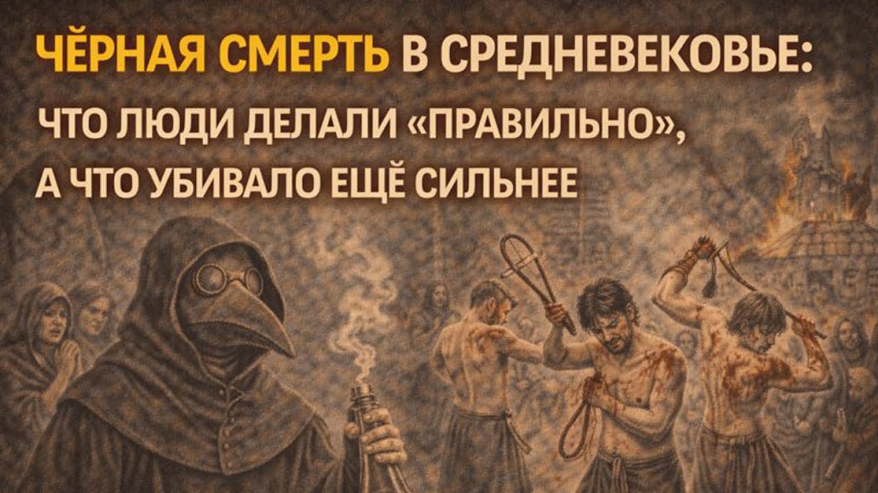 Чёрная Смерть В Средневековье: Что Люди Делали «Правильно», А Что Убивало Ещё Сильнее