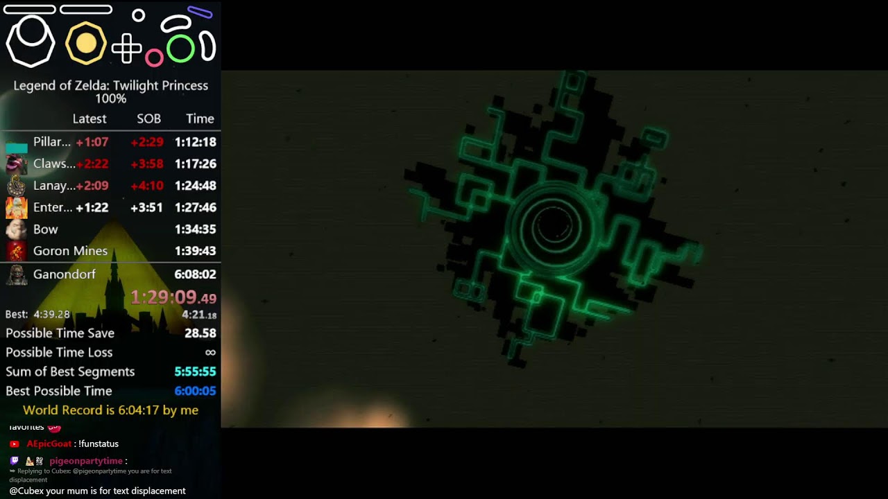 Twilight Princess 100% speedrun