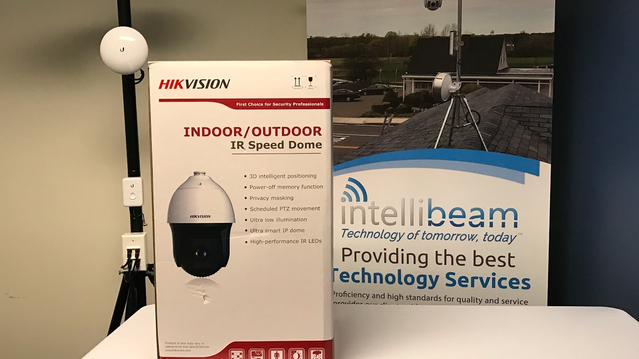 Hikvision DS-2DF8836IV-AELW 4K 8MP PTZ unboxing by Intellibeam.com