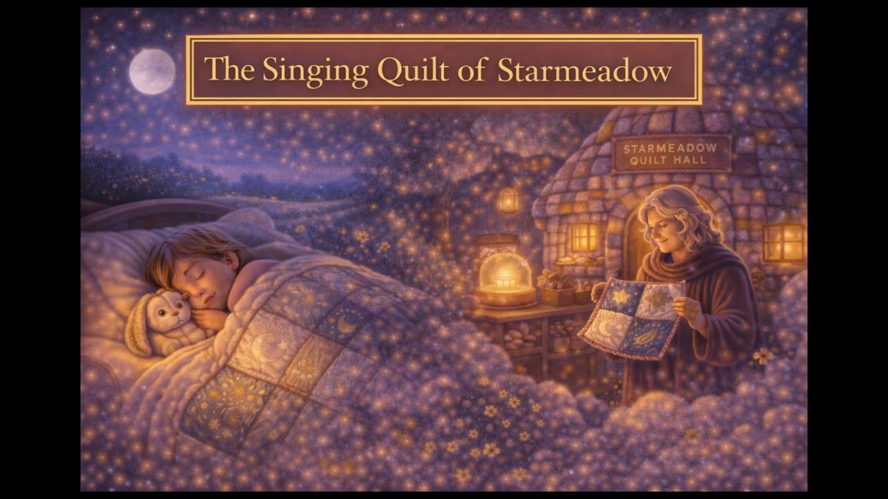 The Singing Quilt of Starmeadow  // Sleep Stories for Kids