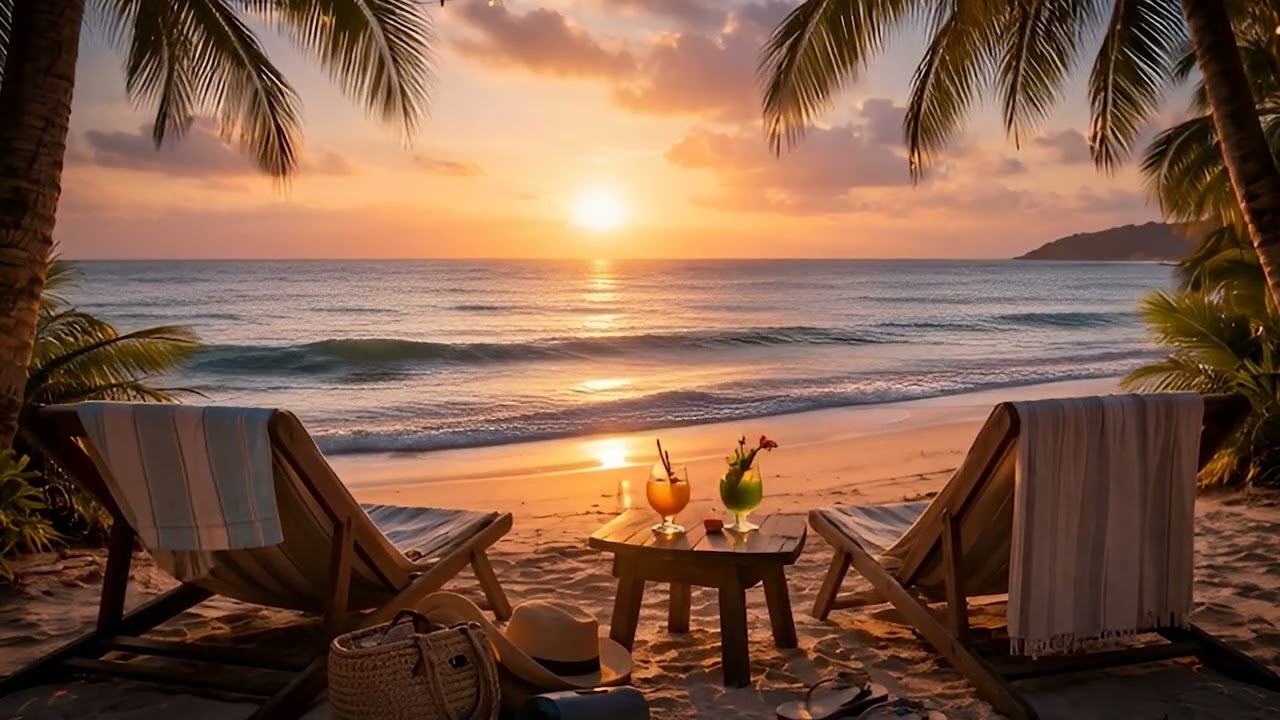 Atardecer en la Playa 🌅 Música Chill para Relajarse, Meditar y Desconectar