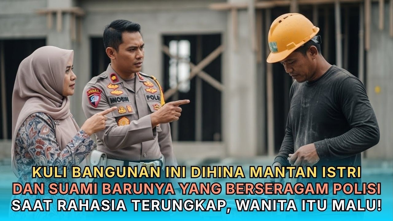 KISAH VIRAL! Kuli Bangunan Ini Diejek Mantan Istrinya, Tapi Sesaat Kemudian Menyesal! Ternyata...