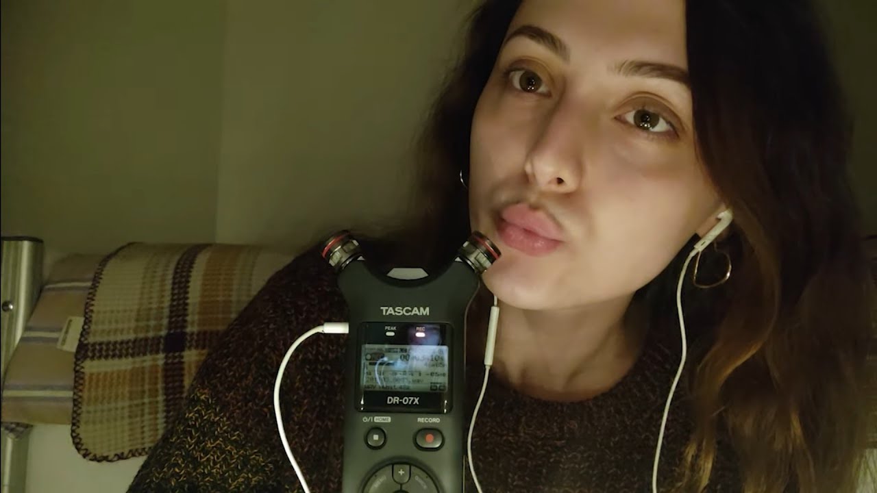 Türkçe ASMR ~ Mikrofon Aldım 😝😆 Tascam Deneme