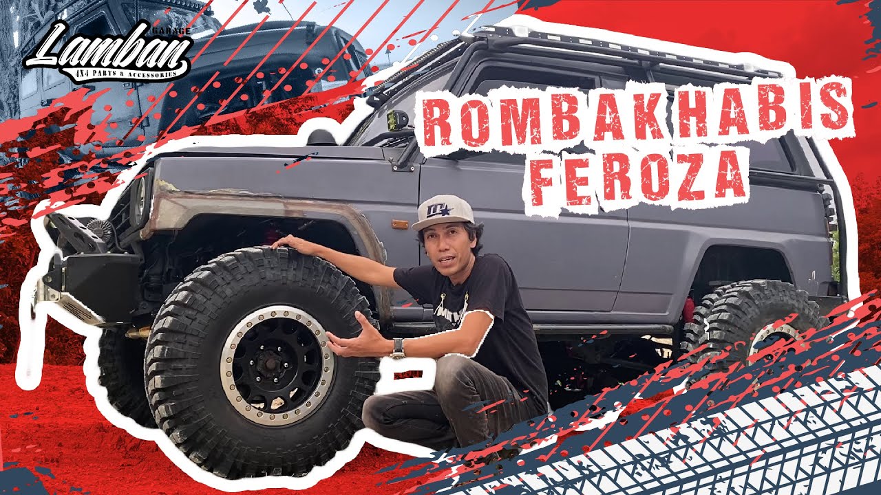 DAIHATSU FEROZA HYBRID 4X4, TANGGUH SEGALA MEDAN