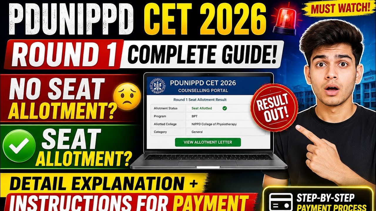 Are You In Merit List or Waiting List !!?😦 Round 1 Explained 🚀💯