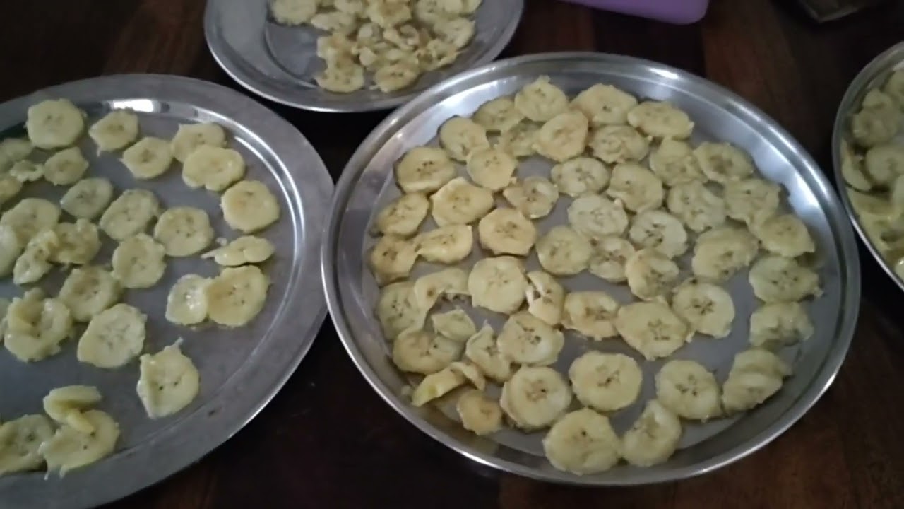 Making excess banana as powder..plz.share and subscribe.