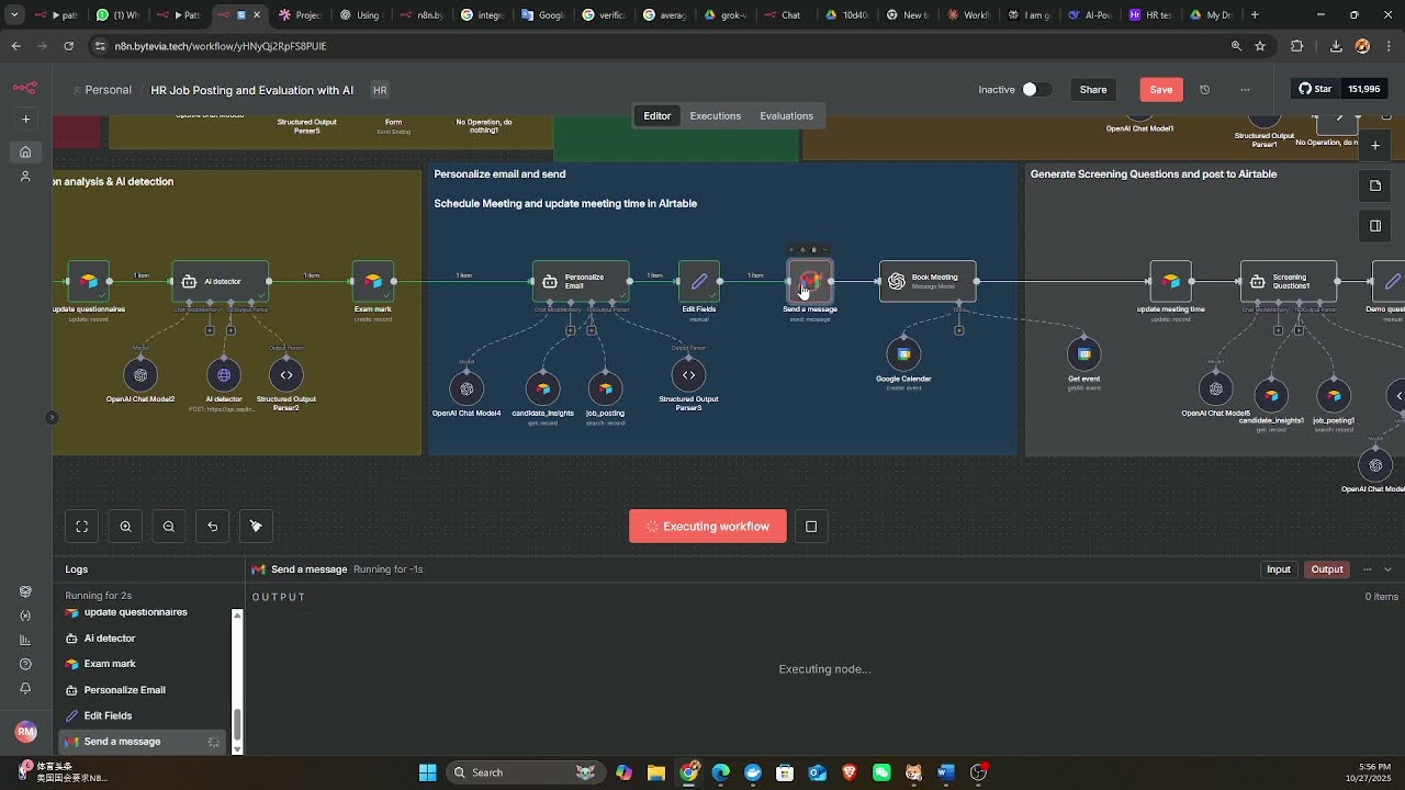 🤖 We Built a 100% FREE AI HR Agent (FULL Recruitment Automation)