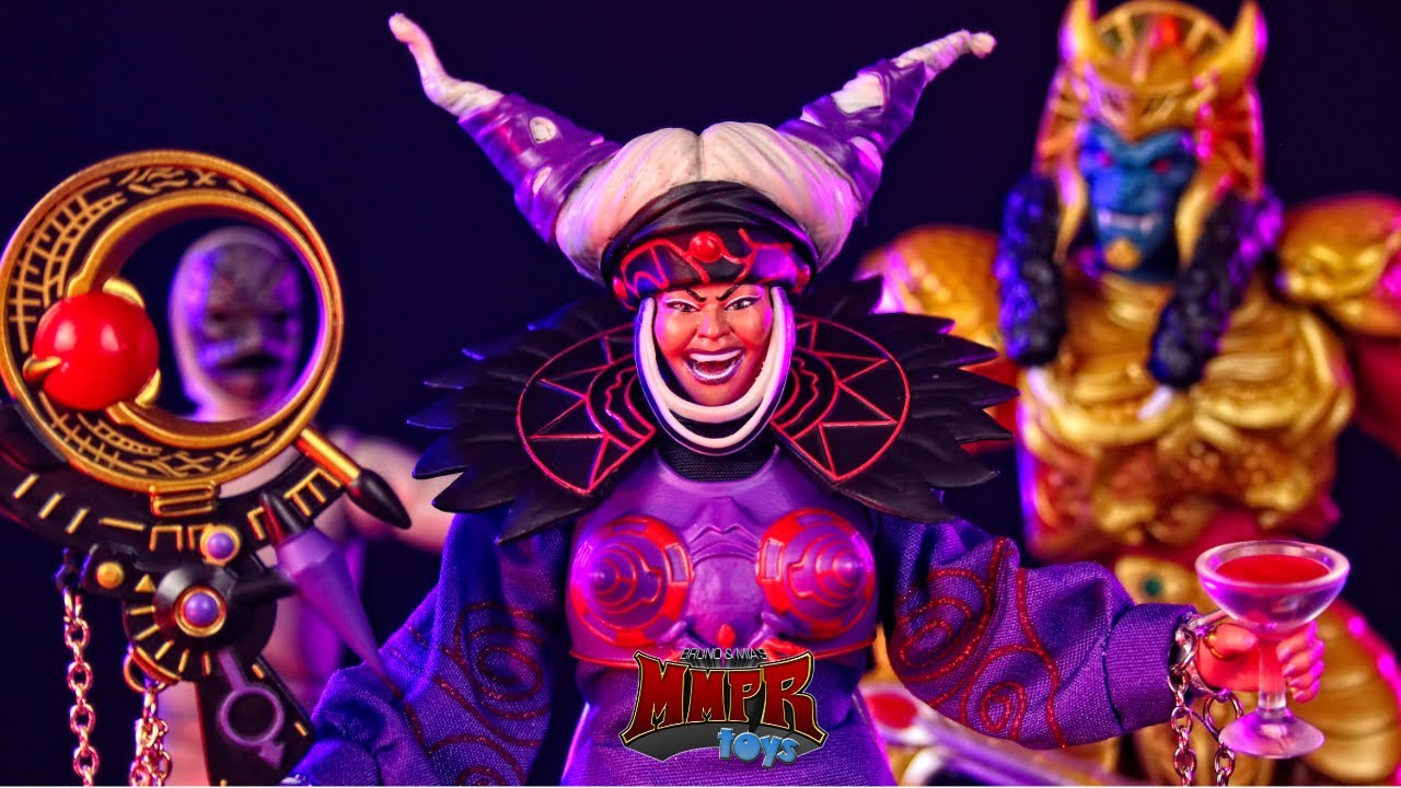Power Rangers Super7 Rita Repulsa, Bulk & Skull! Power Rangers Live Show!