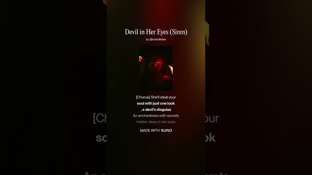 Devil in Her Eyes (Siren)