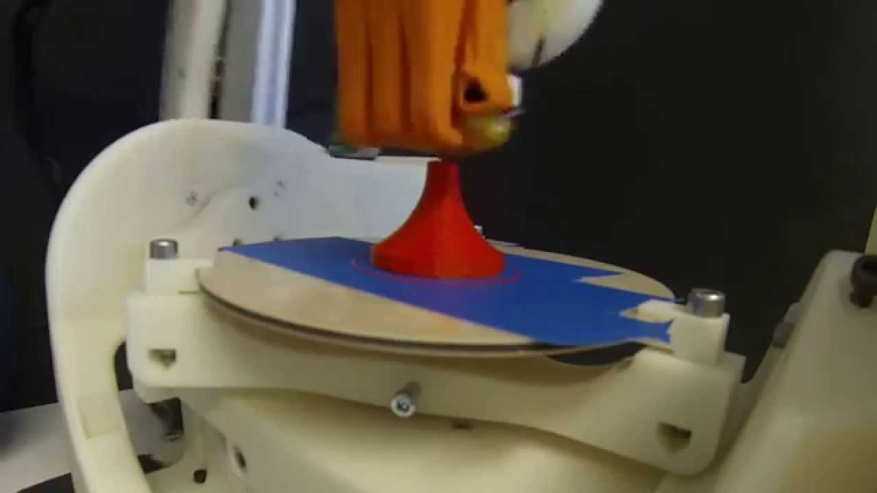 5-axis 3D printing support test
