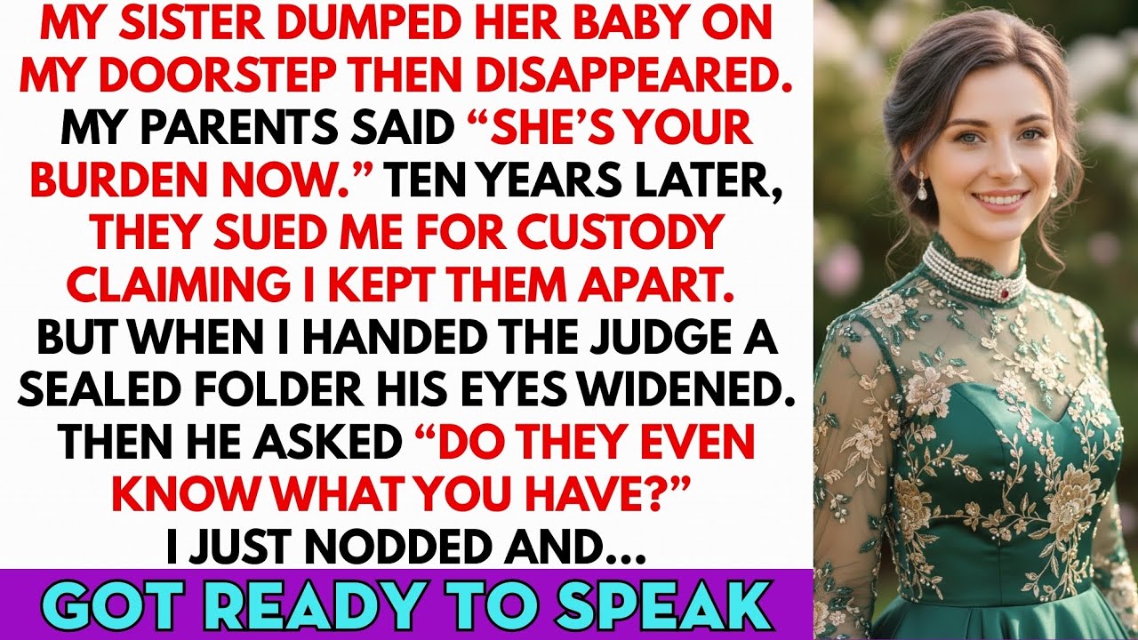 My Sister Dumped Her Baby On My Doorstep Then Disappeared My Parents Said 