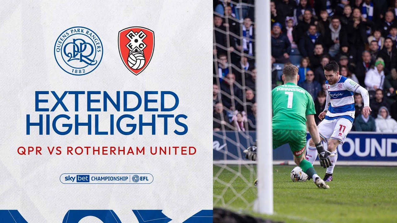 🔼Out Of The bottom 3 | Extended Highlights | QPR 2-1 Rotherham United